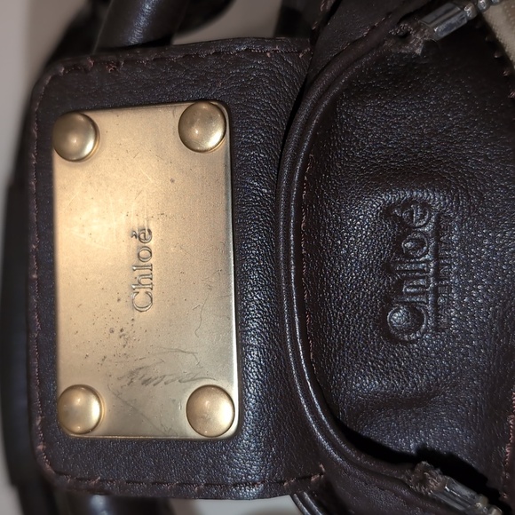 Authentic Chloé Paddington Bag, Vintage 2005, Brown Leather - Picture 11 of 16